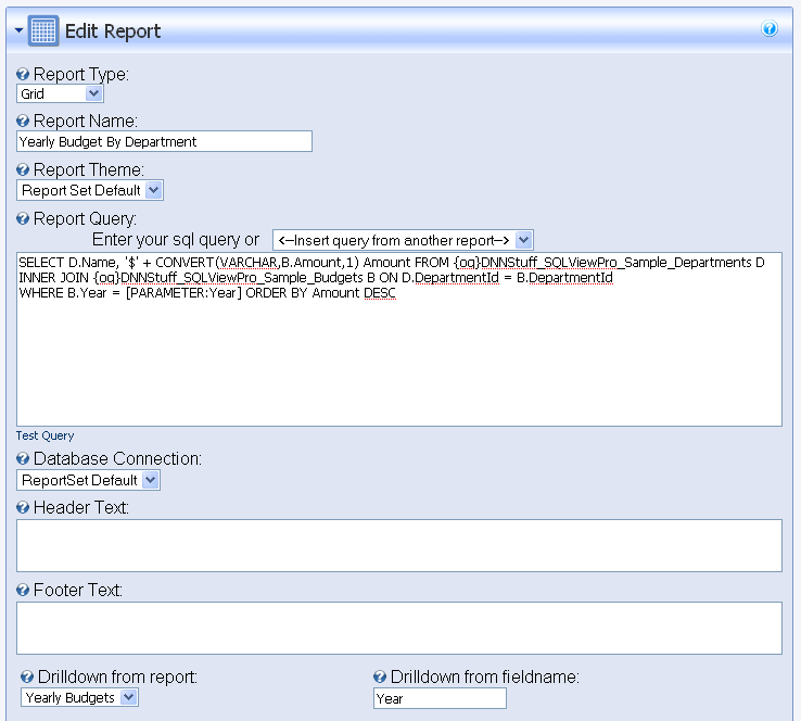 EditReport